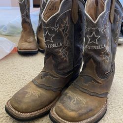 Cowboy Boots Big Kid Size 4