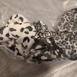 4 Pony Tail Bands - Animal Prints