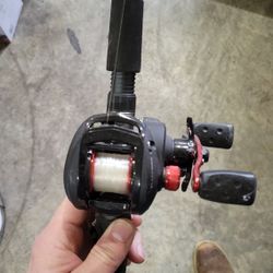 Bait Caster Reel And Pole