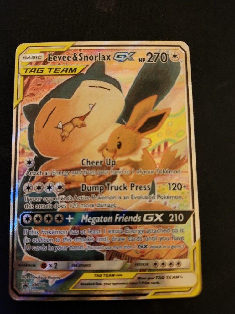Eevee & Snorlax GX (Tag Team)