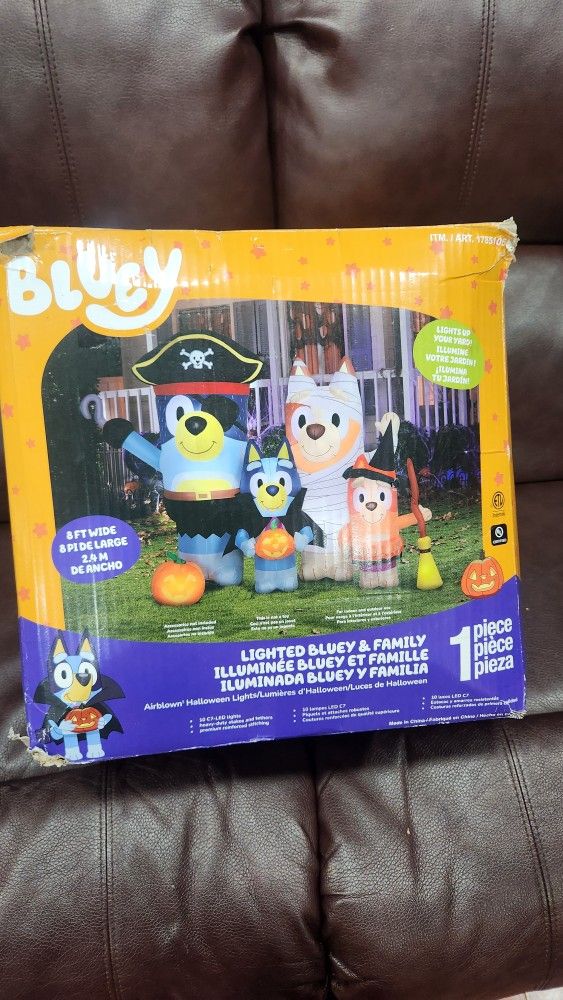 Bluey Halloween Inflatable $60