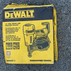 DeWalt Coil Siding and Fencing Nailer