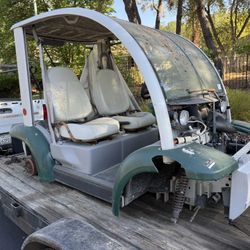 Windshield Fender Trunk Lid 2002 Ford Think Parts Green