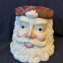 Vintage Santa Claus Cookie Jar (no Lid)