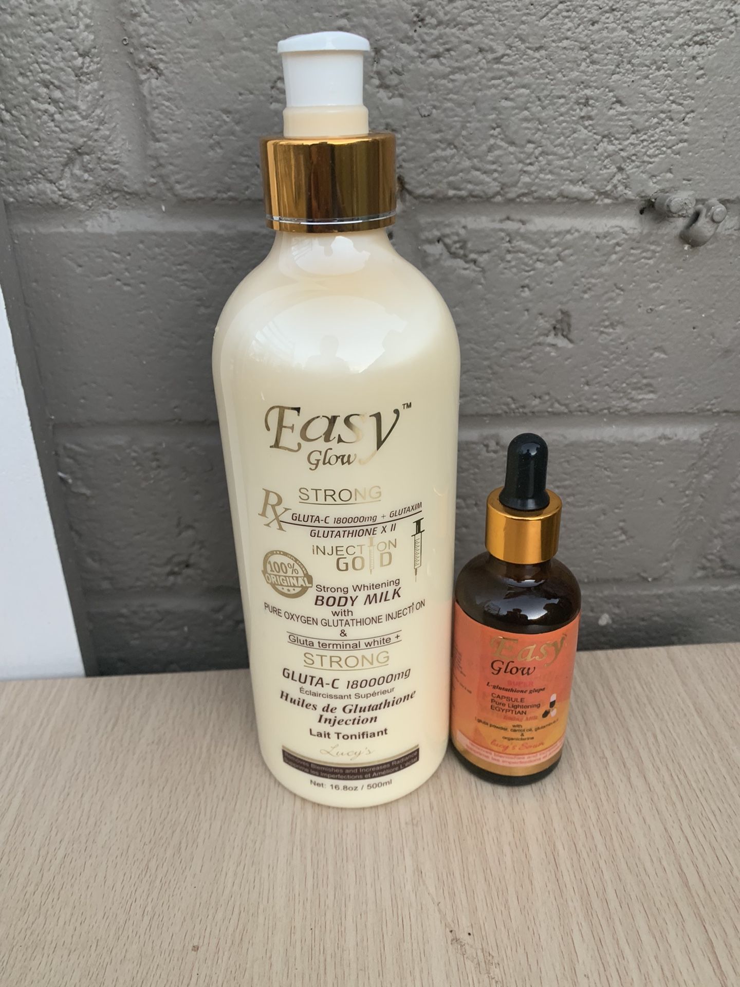 Lait Corporel éclaircissant Radiance Glow Exclusive - Gluta 150 000 Mg - 500 Ml