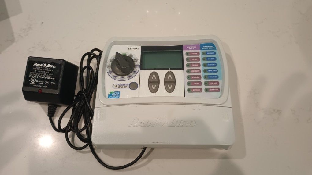 Rain Bird 6 Zone Sprinkler Irrigation Timer