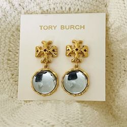 Tory burch earrings gold