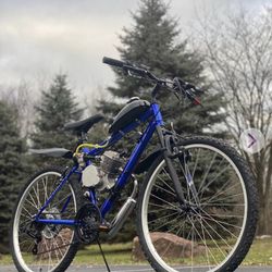 Electric And Gas Bikes Available 
