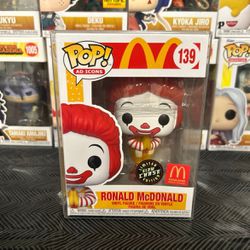 Ronald McDonald 139 Funko Pop Glow Chase (Thailand Special Edition)
