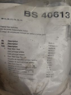 GM BUICK PONTIAC REAR MAIN SEAL