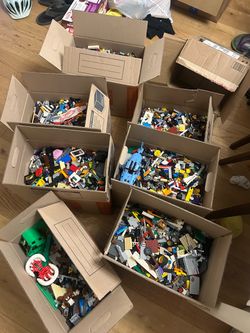 20 lb box of high quality Mixed LEGO Bricks and Pieces