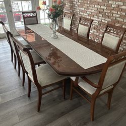 Italian Dining Room Table (with Chairs)