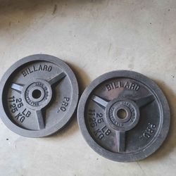 25 lbs 1 inch standard weight set