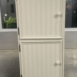 White Dresser with Storage and attachable Twin Bed