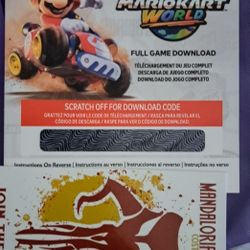 Mario Kart World Nintendo Switch 2 Code For Sale Or Trade 