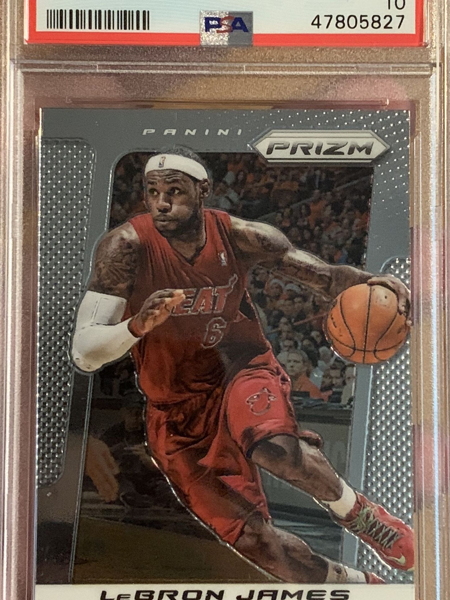 Lebron 2013 Prizm PSA10!