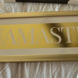 NAMASTE Wall Hanging 