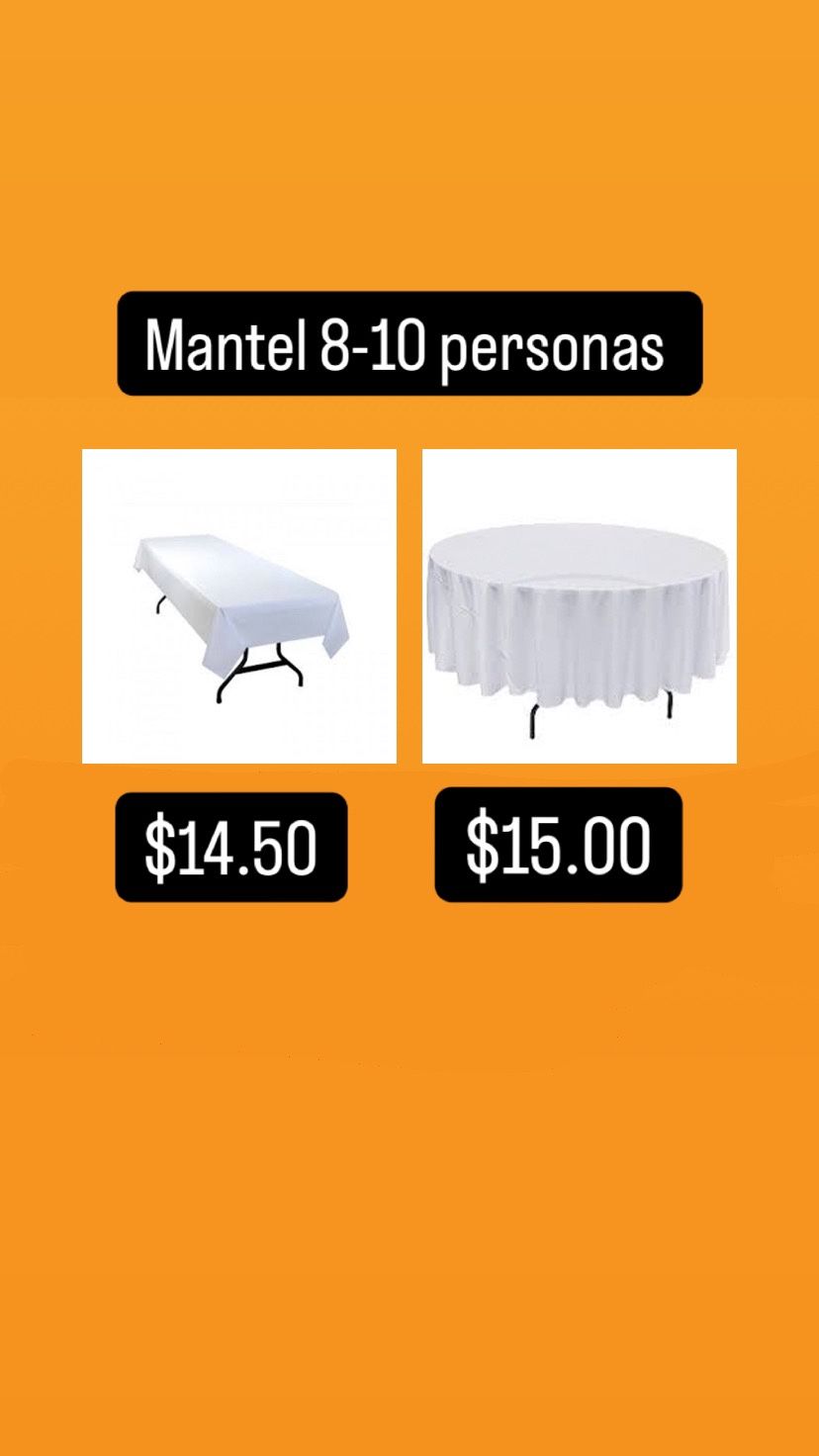 Mantelería Para Todo Tipo De Eventos