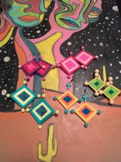 Hand made earrings