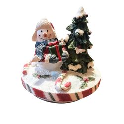 Yankee Candle Snowman Jar Candle Topper 