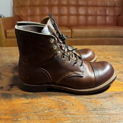 Redwing Iron Ranger Boots Men’s Size 9 US - Like New