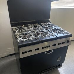 6 Burner Stove For Sale