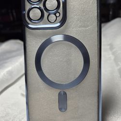 iPhone 13 Pro Blue Rim Case