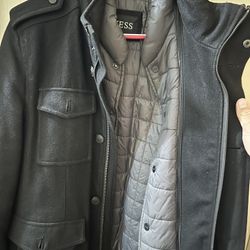 P. Coat, Guess, Designer, Clothing, Jacket