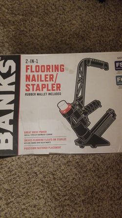 Flooring stapler
