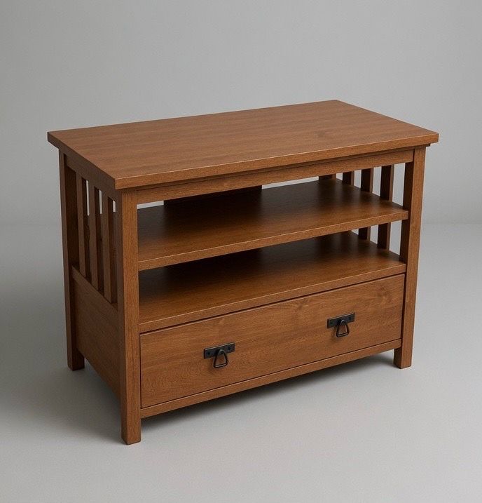 Beautiful solid wood TV stand