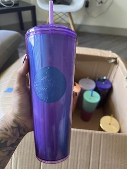 Purple Some Starbucks Tumbler 