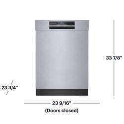 💦NEW Bosch 800 Series 24" Top Control Built-In Dishwasher CrystalDry Stainless Steel Tub SHEM78ZH5N