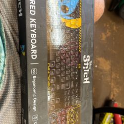 Disney Stitch Wired Keyboard