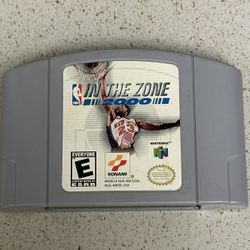 IN The Zone 2000 N64