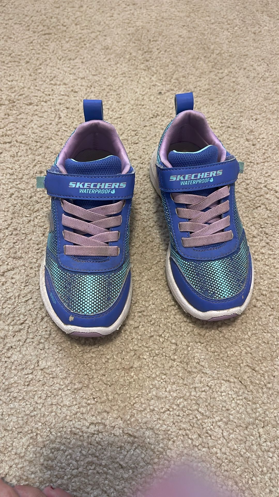 Skechers Girls Waterproof Sneakers Size 12