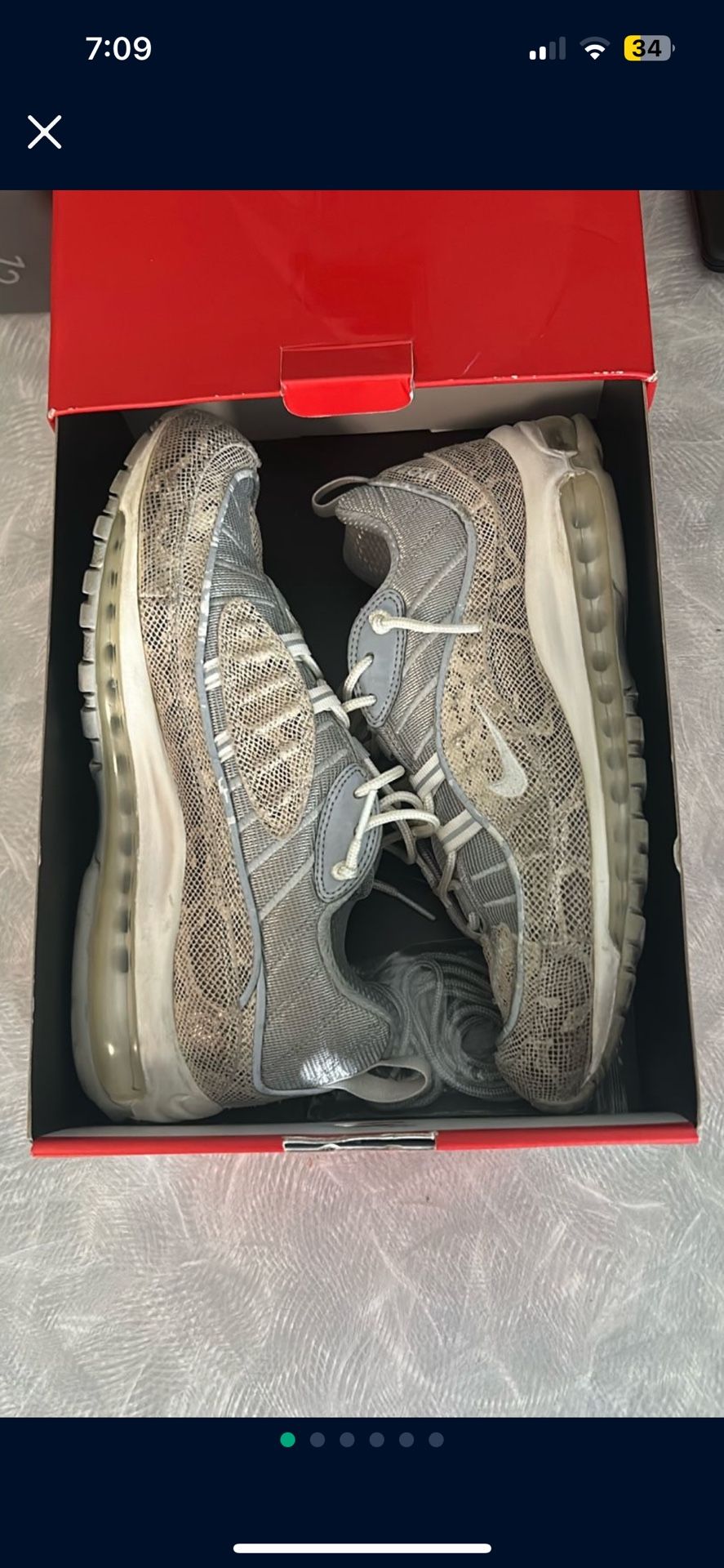 Nike Air Max 98 x Supreme “Snakeskins”
