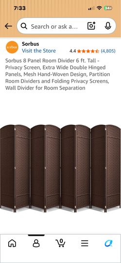 Room dividers- like new
