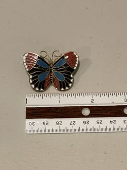 Butterfly brooch
