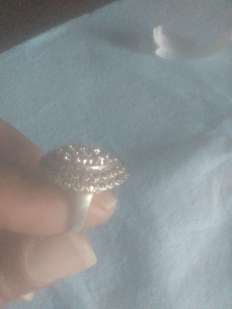 Wemon Ring 925 Silver With Ruel Dimond
