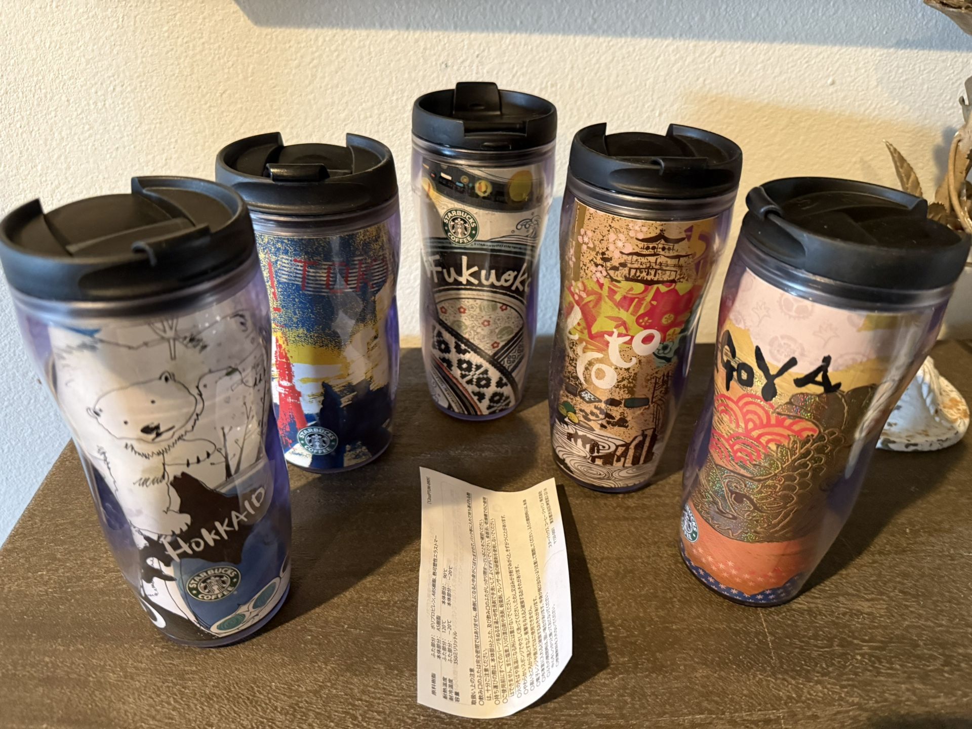 5 New Starbucks Japan Coffee Tumblers