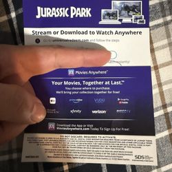 Jurassic park 4K Digital 