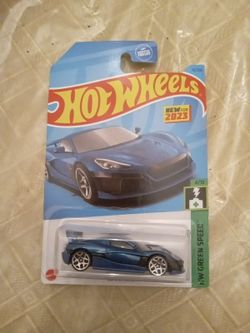 Hot Wheels Rimac Nevera HW Green Speed Series Diecast Blue / 64th Scale Cars Toys 