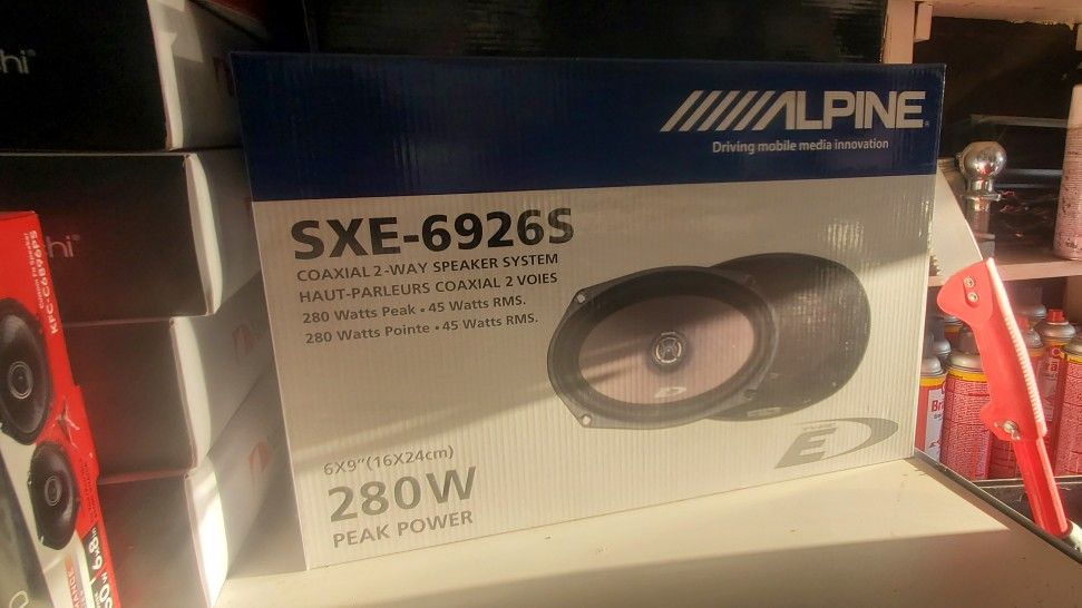 ALPINE 6x9 DOOR SPEAKERS