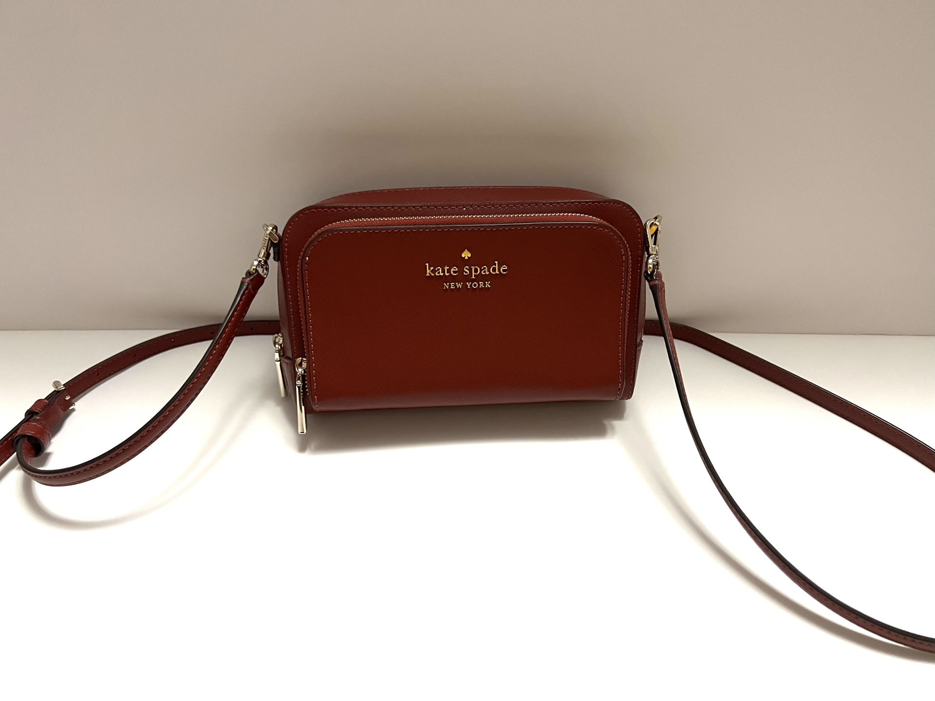 Kate Spade Burgundy cross body bag