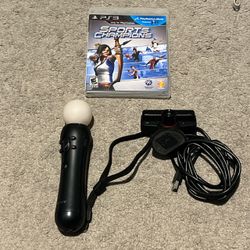 Sony PlayStation 3 PS3 Move Bundle Sports Champions - Tested