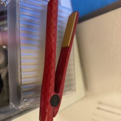CHI Flat Iron – Barely Used, Red & Luxe!