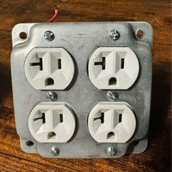 4x4 outlet / complete set.