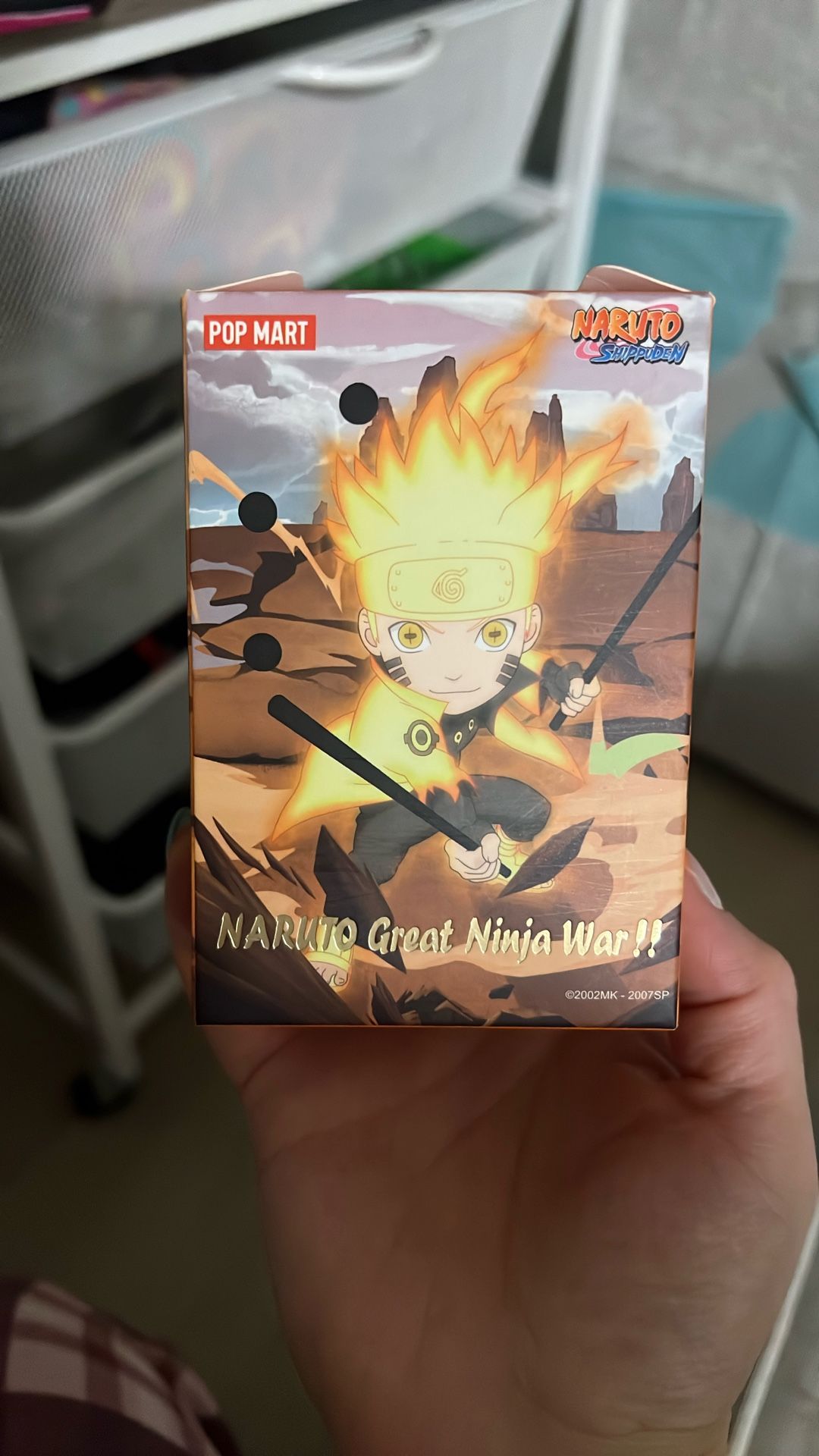 Pop Mart POP MART Naruto Ninkai Taisen Series Figures Blind Box Figure Toy Doll Gift