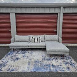 Free Delivery 🚚 Article Burrard Right-Facing Sectional – Seasalt Gray