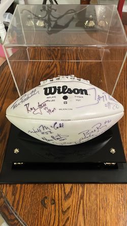 San Francisco 49ers signed football.
